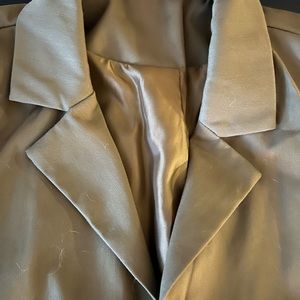 Dark khaki green blazer